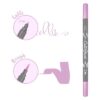 ONLINE    Callibrush Pen Double Tip  2mm 19065/6   Lavender – Bild 3