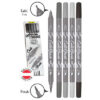 ONLINE    Calli Brush Pens 19105     grey edition, ass. – Bild 3