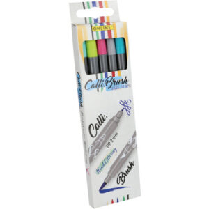 ONLINE    Calli Brush Pens Summer Edit. 19135     5 Farben       Double Tip, 2mm