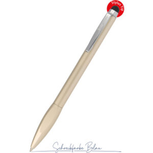 ONLINE    Kugelschreiber Best Ager 34275/3D  champagne, Stylus-Tip