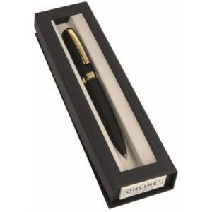 ONLINE    Kugelschreiber Eleganza 34596     black/gold, slimsy box