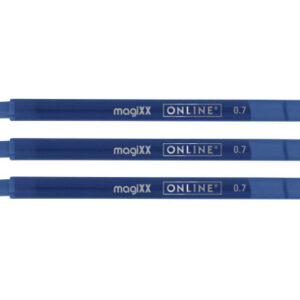 ONLINE    Gelmine magiXX           0.7mm 40160/3   blau, Tag-Bag          3 Stück