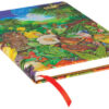 PAPERBLAN Notizbuch Garten im Mondschein PB5453-5  130×180mm, blanko, 144 S. – Bild 3