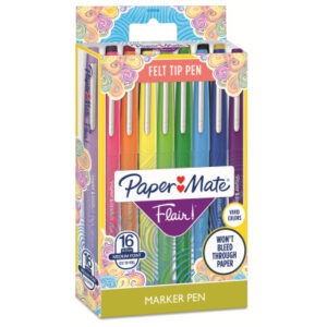 PAPERMATE Nylon Flair Faserschreiber 2061394   ass.                  16 Stück