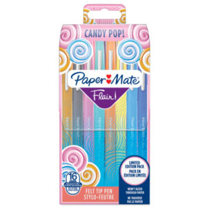 PAPERMATE Faserschreiber Flair     0.7mm 2061395   Candy Pop             16 Stück