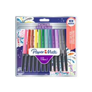 PAPERMATE Faserschreiber Flair     0.7mm 2137362   Metallic              12 Stück