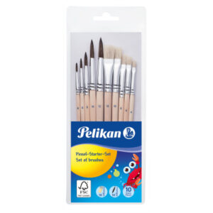 PELIKAN   Pinsel-Starter Set 700405    10 Pinsel ass.