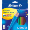 PELIKAN   Buntstifte sechseckig 724013    24 Farben