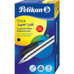 PELIKAN   Kugelschreiber Stick super 1mm 804370    schwarz