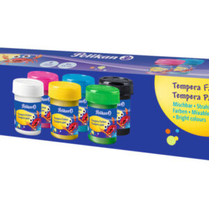 PELIKAN   Temperafarbe Grundfarben 25ml 804882    6 Farben ass.