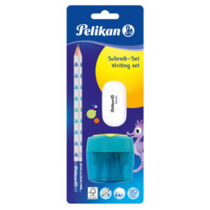 PELIKAN   Starterset Schreiben 807432    Radierer,Anspitzer,Bleistift