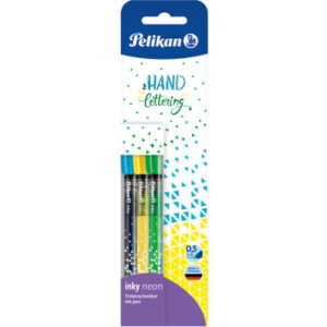 PELIKAN   Tintenschreiber inky     0.5mm 817097    3 Stück ass.