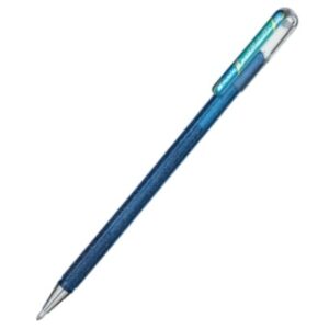PENTEL    Roller Hybrid Dual Metallic K110-DCX  blau/metallic grün       1.0mm