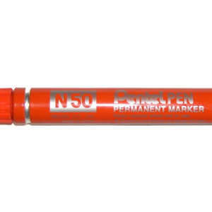 PENTEL    Permanent Marker         4,3mm N50-B     rot