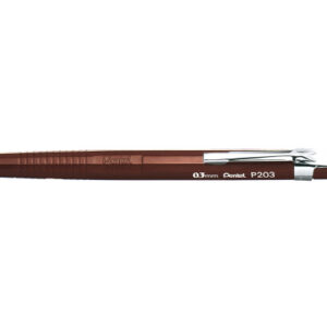 PENTEL    Druckbleistift Sharp     0.3mm P203-E    braun mit Radiergummi