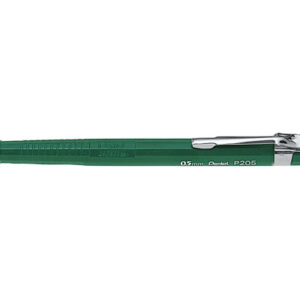 PENTEL    Druckbleistift Sharp     0,5mm P205-D    grün mit Radiergummi