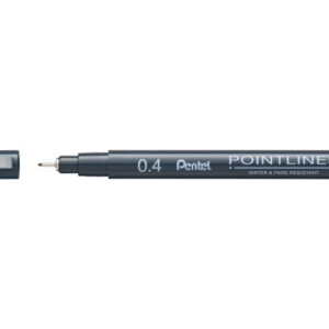 PENTEL    Fineliner Pigment       0.4 mm S20P-4A   POINTLINER, schwarz