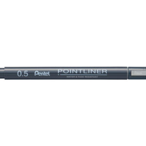 PENTEL    Fineliner Pigment       0.5 mm S20P-5N   POINTLINER, grau