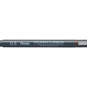 PENTEL    Fineliner Pigment       0.5 mm S20P-5SG  POINTLINER, sanguine