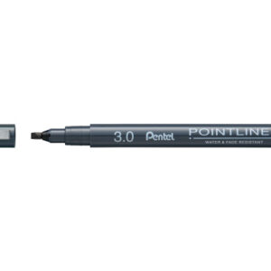 PENTEL    Fineliner Pigment Call. 3.0 mm S20P-C3A  POINTLINER, schwarz