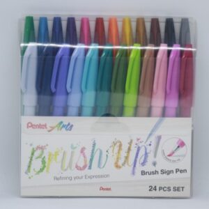 PENTEL    Brush Sign Pen SES15C-2  24 Farben, Etui