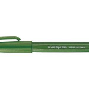 PENTEL    Brush Sign Pen SES15C-D2 olivegrün