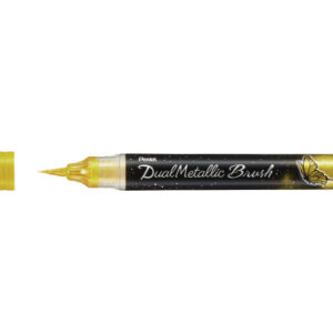PENTEL    Brushpen Dual Metallic XGFH-DX   gold