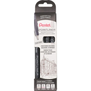 PENTEL    Pointliner Pigment       0.5mm YS20P-4   Color shade            4 Stück