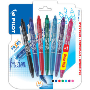 PILOT     Frixion Clicker x7       0.7mm 150.040.9 6+1