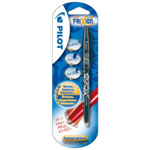 PILOT     Roller FriXion Ball    Blister BL-FR7-B1 schwarz, refill, radierbar