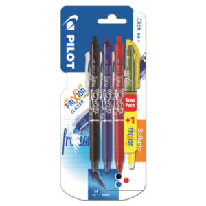 PILOT     Frixion Clicker + Light  0.7mm BL-FR7-BT assortiert             4 Stck.