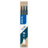 PILOT     Mine FriXion Refill BLS-FR7-B blau/schwarz           3 Stück