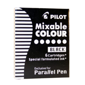 PILOT     Tintepatronen IC-P3 ICP3S6B   schwarz                6 Stück