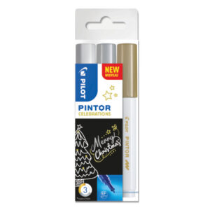 PILOT     Marker Pintor X-MAS S30537526 gold, silber, weiss    3 Stück