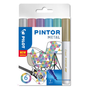 PILOT     Marker Pintor Set Metallic   M S6/051745 6 Stifte