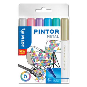 PILOT     Marker Set Pintor           EF S60537489 6 Farben metallic