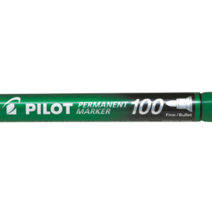 PILOT     Permanent Marker 100       1mm SCA-100-G Rundspitze                grün
