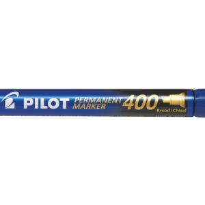 PILOT     Permanent Marker 400       4mm SCA-400-L Keilspitze                blau
