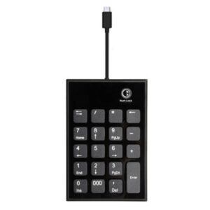PORT      Numeric Keypad wired 900801    USB-C/USB-A, PC/Mac