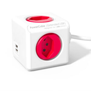 POWERC    Socket extend              red 66.789    4xT.13 2xUSB 5V 2.1A