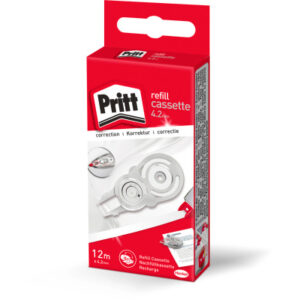 PRITT     Refill Kassette      4.2mmx12m PRX4H     weiss, zu Korrekturroller
