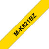 PTOUCH    Band, nicht lam.  schwarz/gelb M-K621BZ  zu PT-65/75/85/110   8m x 9 mm – Bild 2
