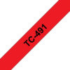 PTOUCH    Band, laminiert    schwarz/rot TC-491    PT-3000                   9 mm – Bild 2