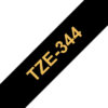PTOUCH    Band, laminiert   gold/schwarz TZe-344   PT-2450DX                18 mm – Bild 2