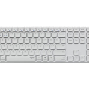 RAPOO     E9800M ultraslim keyboard 11491     wireless, White