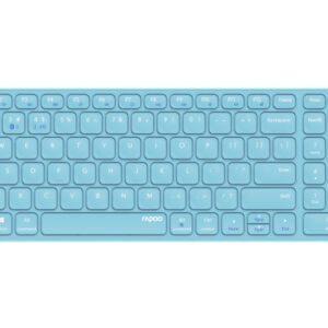 RAPOO     E9700M ultraslim keyboard 12135     wireless,  Blue