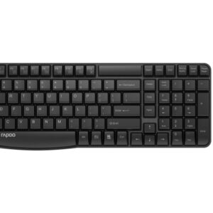 RAPOO     X1800S Wireless Deskset 18534     black w/ Optical Mouse