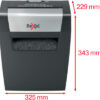 REXEL     Aktenvernichter Momentum 2104570EU X308, P-3, 15lt – Bild 4
