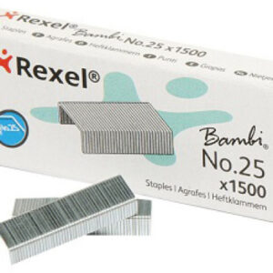 REXEL     Heftklammern Nr. 25 ACCO5020  1500 Stück