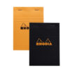 RHODIA    Notizblock orange           A6 13600C    liniert               80 Blatt – Bild 2